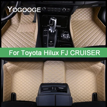 YOGOOGE Автомобилни Стелки За Toyota FJ Cruiser Hilux GSJ15 GSJ1 Аксесоари За Краката Автомобилни Килими
