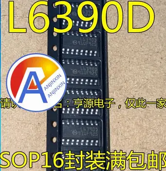 10шт 100% оригинален нов L6390 L6390D L6390DTR вграден блок за LCD на водача за управление на захранването чип