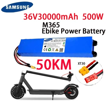 36 В Батерията 30Ah 18650 литиево-йонна акумулаторна батерия 10S3P 30000 mah 500 W Същия порт 42 В Електрически Скутер M365 ebike Power Battery с BMS