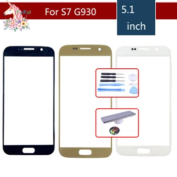 За Samsung Galaxy S7 G930 G930F G930A SM-G930L Предната Външна Стъклена Леща Замяна на тъчпад