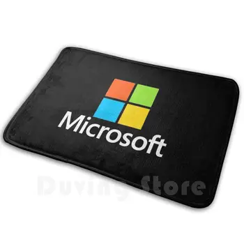 Microsoft Тип Килим Мат Мат Възглавница Е Мека Нескользящая Microsoft Azure Лого Технология Технологии За Предприятията Офис На Windows Бил