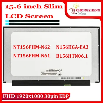 LCD дисплей за лаптоп екран NT156FHM-N61 За ASUS FL8700F E510 матрица дисплей панел подмяна на eDP 30 контакти FHD 1920*1080