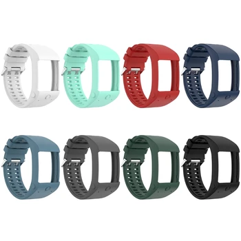 Удобен Силиконов Взаимозаменяеми Каишка за Часовник Polar M600 Smart Watch Wristband Каишка, Трайни и цветни