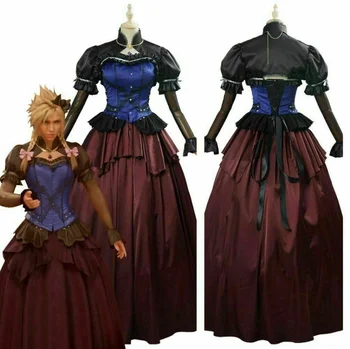 Гореща продажбите на игри производство мътна ивица Cosplay облекло женствена рокля комплект за поръчка